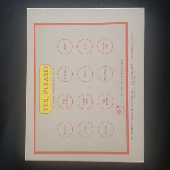 Colorpop eyeshadow palette - Picture 3 of 3